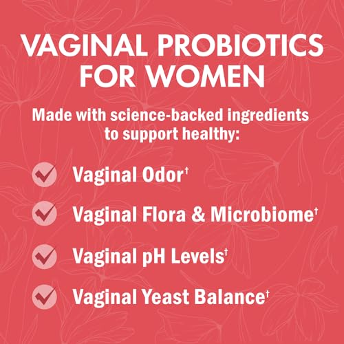 16in1 Vaginal Probiotics for Women (10 Powerful Strains + Organic Prebiotics) BioSchwartzAu supplements