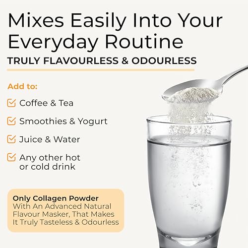 Marine Collagen Powder for Women - Marine Collagen with Hyaluronic Acid, Vitamin C InspirikoUS supplements