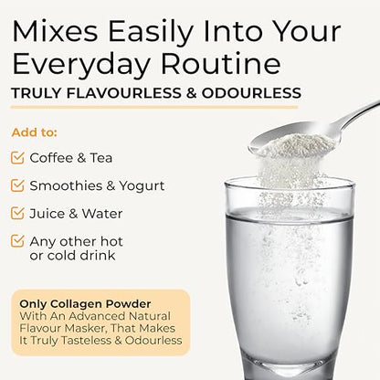 Marine Collagen Powder for Women - Marine Collagen with Hyaluronic Acid, Vitamin C InspirikoUS supplements