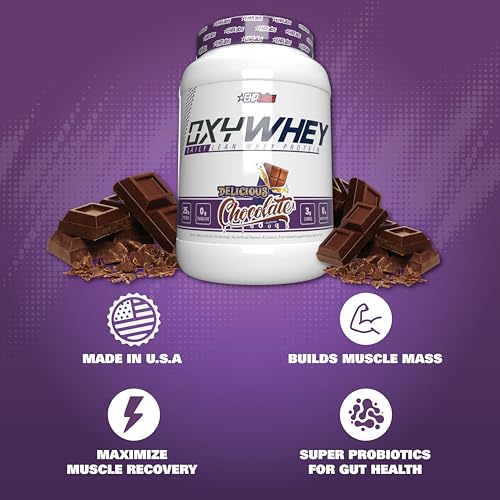 EHPlabs OxyWhey Whey Protein Isolate Powder - 25g of Whey Isolate Protein Powder EHP LabsUS supplements