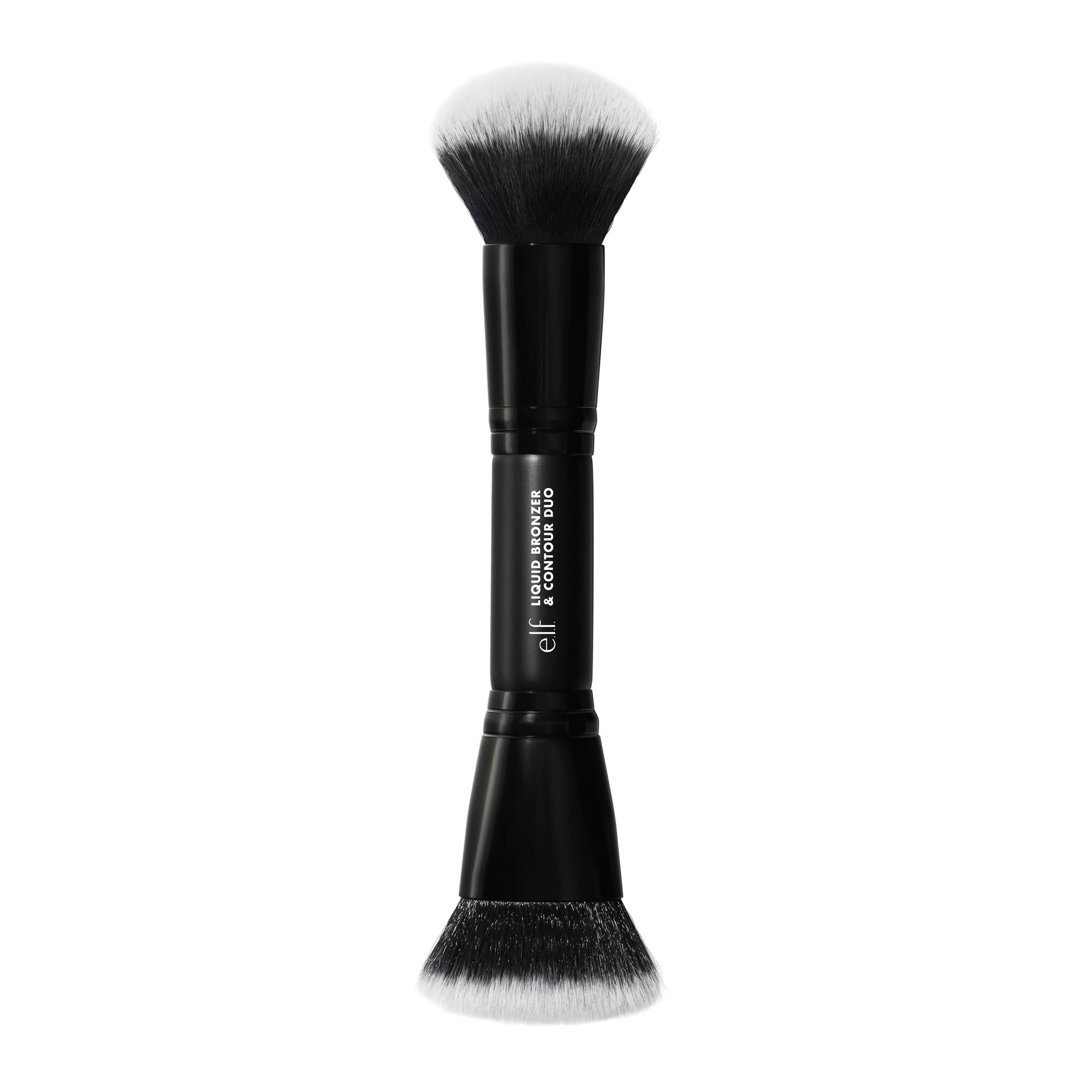 e.l.f. Liquid Bronzer & Contour Duo Brush, Silky Highly Pigmented Formula with Dual-ended Makeup Brush, Synthetic Bristles, 100% Vegan and Cruelty-Free e.l.f.Au supplements
