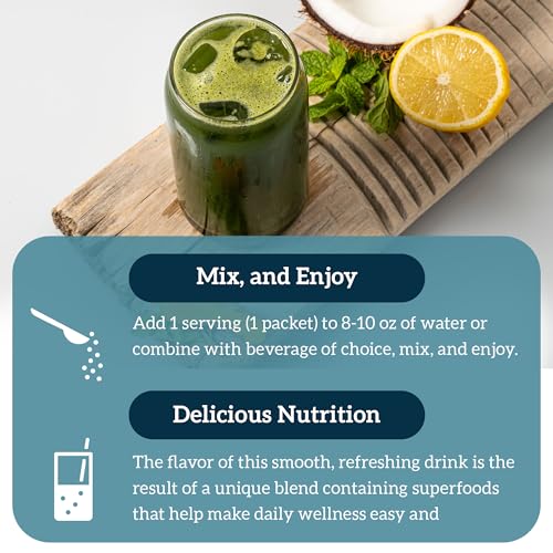 Organifi: GO Packs - Green Juice - Organic Superfood Supplement Powder - 15 Servings OrganifiUS supplements