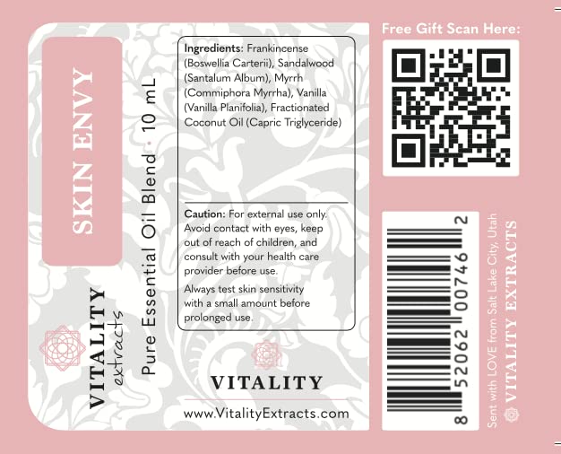 Skin Envy - Face Moisturizer Serum (by Vitality Extracts) Coconut Oil, Collagen, Vitamin E, Vegan Vitality ExtractsAu supplements