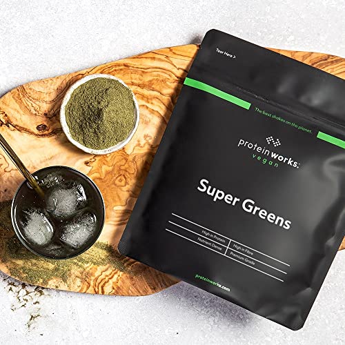 Protein Works Super Greens Powder | Nutrient Dense Detox Shake | Supports Immune System Protein WorksAu supplements