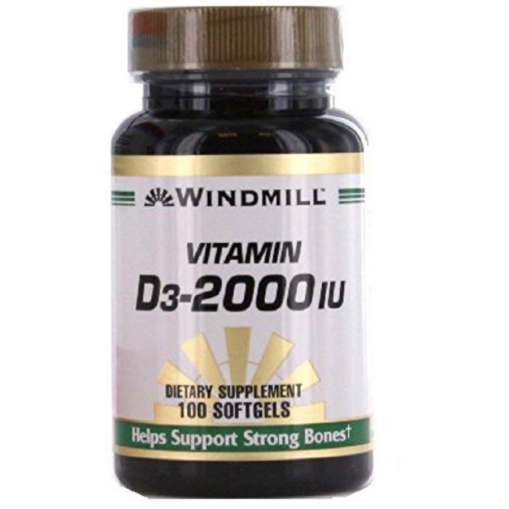 Nature Made Vitamin D3 2000 IU Tablets 100 ea (Pack of 2) Nature MadeAu supplements