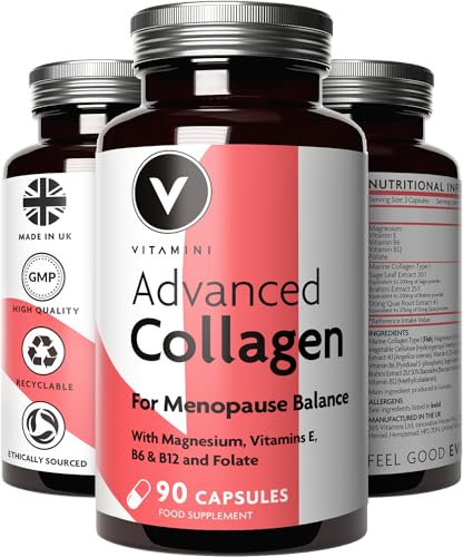 Premium Advanced Collagen Capsules for Menopause and Perimenopause – Collagen V VitaminiAu supplements