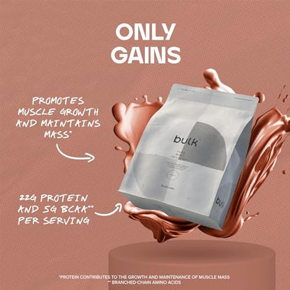 Bulk Pure Whey Protein Powder Shake, Tiramisu, 1 kg, Packaging May Vary BulkUS supplements