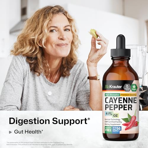 MAUWE HERBS Cayenne Pepper Supplement - Organic Cayenne Pepper Tincture MAUWE HERBSAu supplements