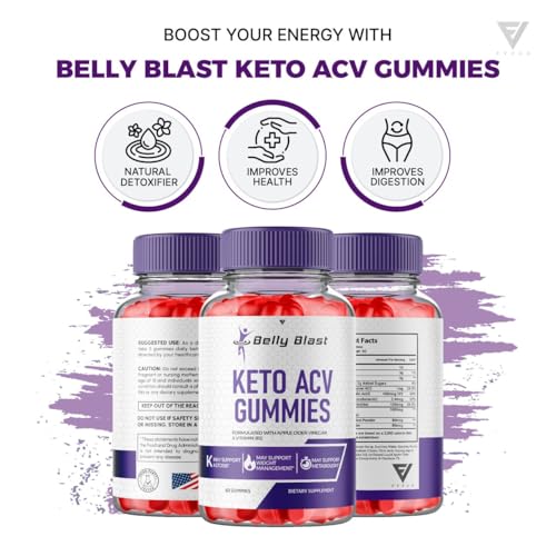(3 Pack) Belly Blast Keto ACV Gummies, Belly Blast Keto + ACV Gummies Advanced Weight FyvusAu supplements