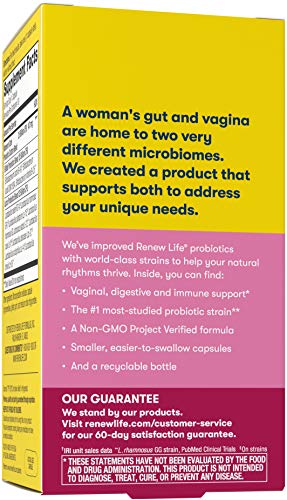 Renew Life Women’s Probiotic - Ultimate Flora Probiotic Women's Care, Shelf Stable Renew LifeUS supplements