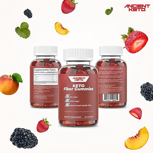 Sugar Free Keto Fiber Gummies for Adults | Keto Vitamin Supplement Ancient KetoAu supplements