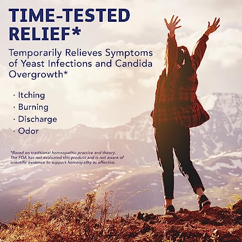 NaturalCare Candida Yeast Care Drops, Homeopathic Treatment Temporarily Relieves Symptoms Natra-BioAu supplements