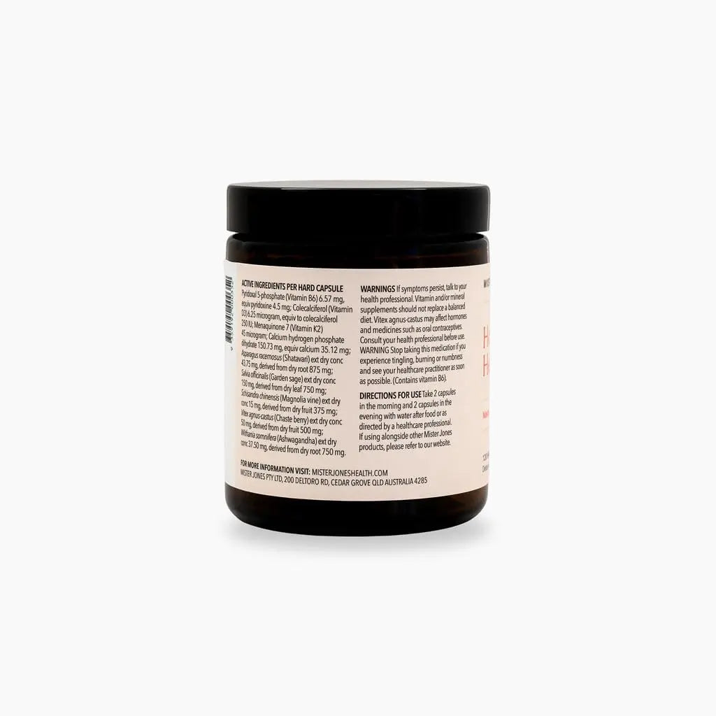 Mister Jones Hormone Helper – Women’s Daily Wellness Support – Adaptogenic & Nutrient Blend for Energy, Mood & Natural Vitality – Female Wellbeing Formula Mister Jonesnz supplements