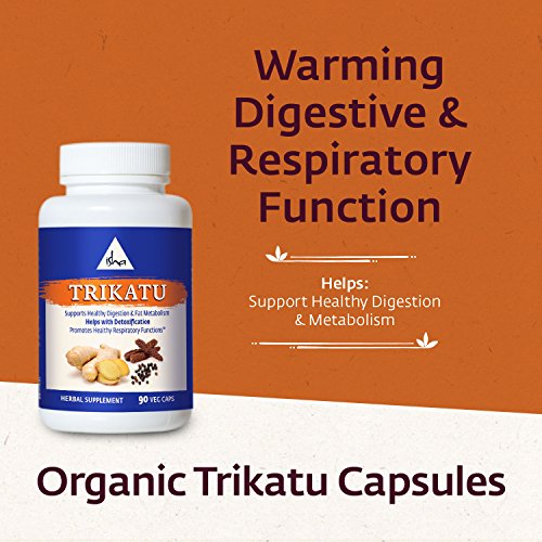 ISHA Organic Trikatu Supplements - Promotes Digestion and Metabolism, Supports Detoxification ISHAUS supplements