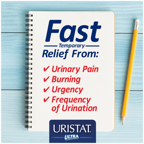 URISTAT Ultra UTI Pain Relief, Cranberry Flavored Coating, 30 Tablets (Pack of 2) URISTATAu supplements