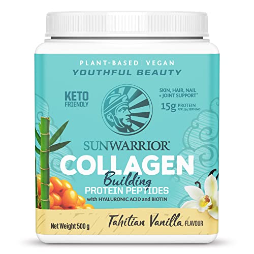 Sunwarrior Plant-Based Vegan Youthful Beauty Collagen Building Protein Peptides SunwarriorUS supplements