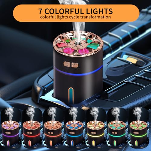Car Diffuser,Rechargeable car Diffuser air freshener,Humidifier Aromatherapy for car SydetelisAu supplements