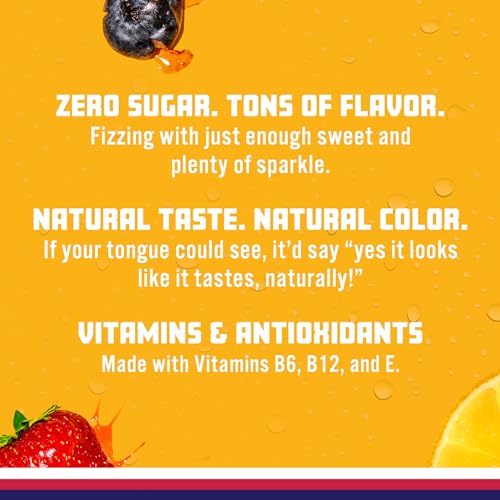 Sparkling Ice, Berry Lemonade Sparkling Water, Zero Sugar Flavored Water, with Vitamins Sparkling ICEUS supplements