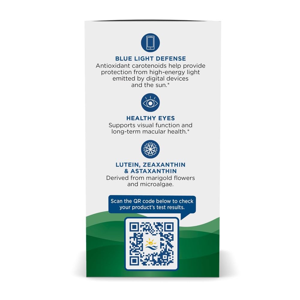 Nordic Naturals Blue Light Defense - 60 Soft Gels - Four Phytonutrients with Complementary Antioxidant Capacities - Supports Retinal Health, Visual Function - Non-GMO - 60 Servings Nordic NaturalsAu supplements