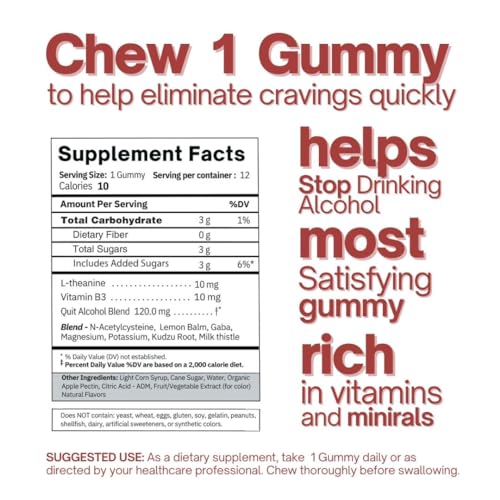 Craving Reducer Gummies to Help Stop The Urge Naturally, Works Fast, Gluten-Free Drop The CravingAu supplements