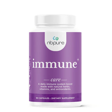 nbpure Immune+ Daily Immune System Supplement Boost, Immunity Supplement, 90 Count nbpureAu supplements