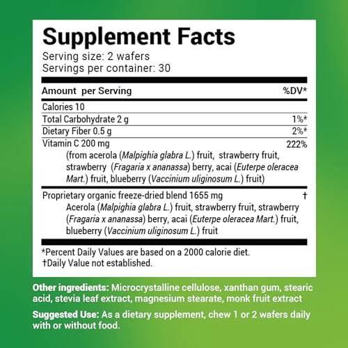 Dr. Berg's Vitamin C Complex Whole Food (60 Chewable) 100% Natural Vitamin C from Dr. Berg NutritionalsUS supplements