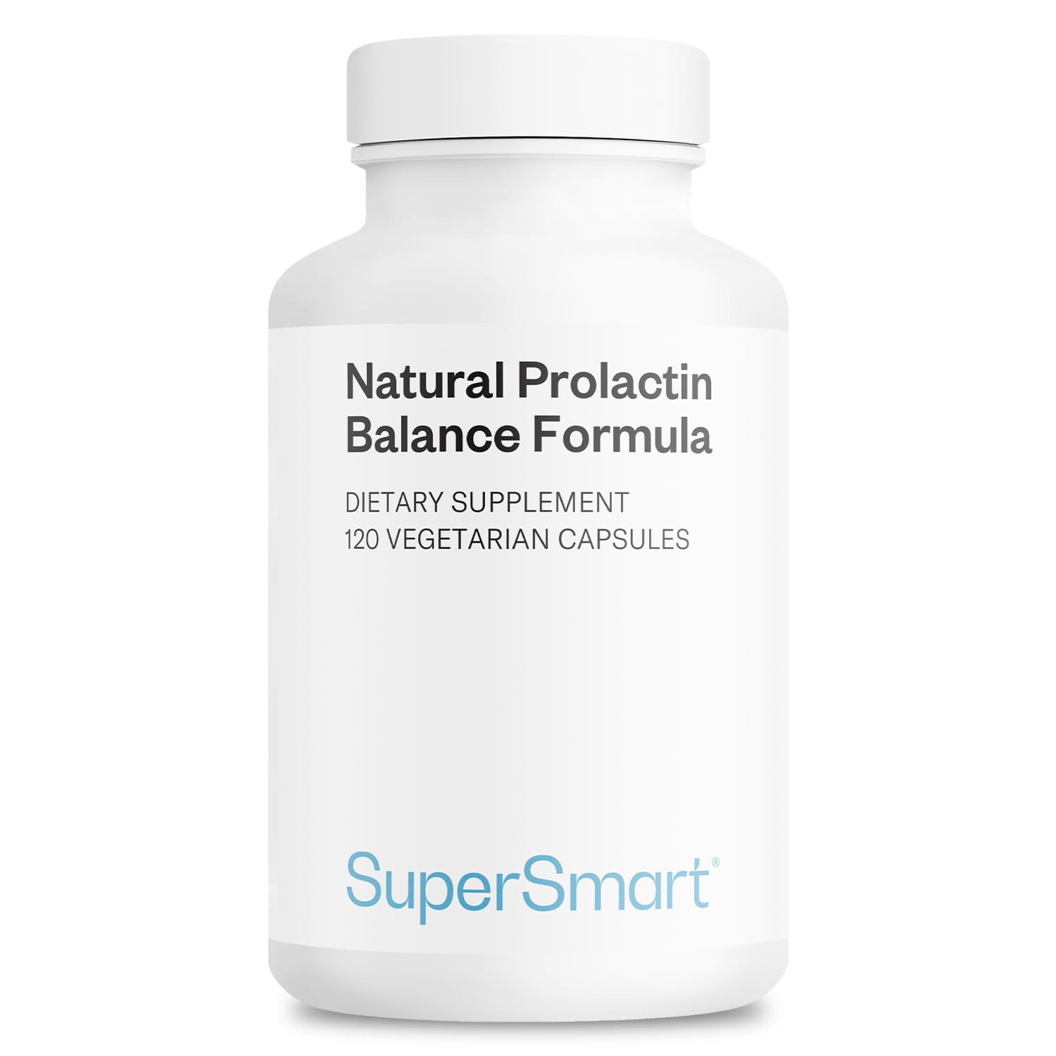 Supersmart - Natural Prolactin Balance Formula - with p5p Vitamin B6, Maca Root, Ashwagandha | Gluten Free - 120 Vegetarian Capsules SupersmartAu supplements