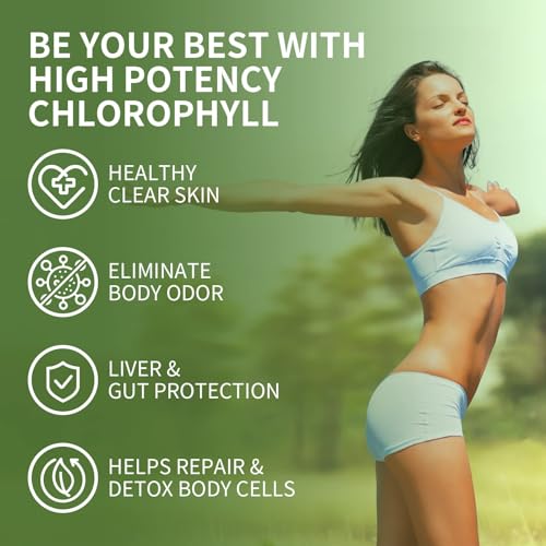 Organic Chlorophyll Gummies with Ashwagandha, Black Seed Oil, Apple Cider Vinegar SijigoodUS supplements
