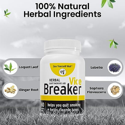 Vice Breaker: Quit Smoking for The Last Time. Stop Smoking Within 30 Days See Yourself WellUS supplements