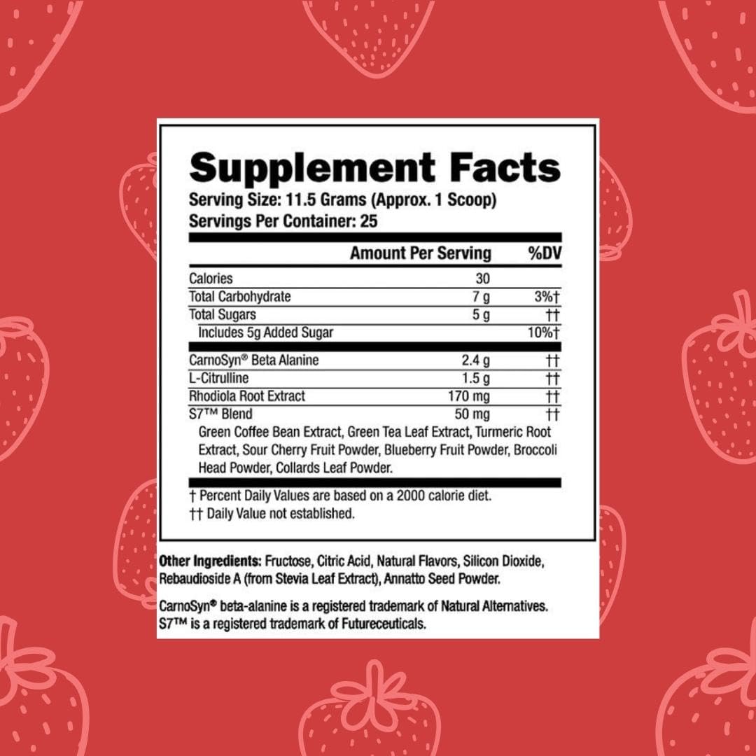 Humble Wellness Pre-Workout: Increase Focus, Decrease Mental Fatigue, Supports Nitric Humble WellnessUS supplements