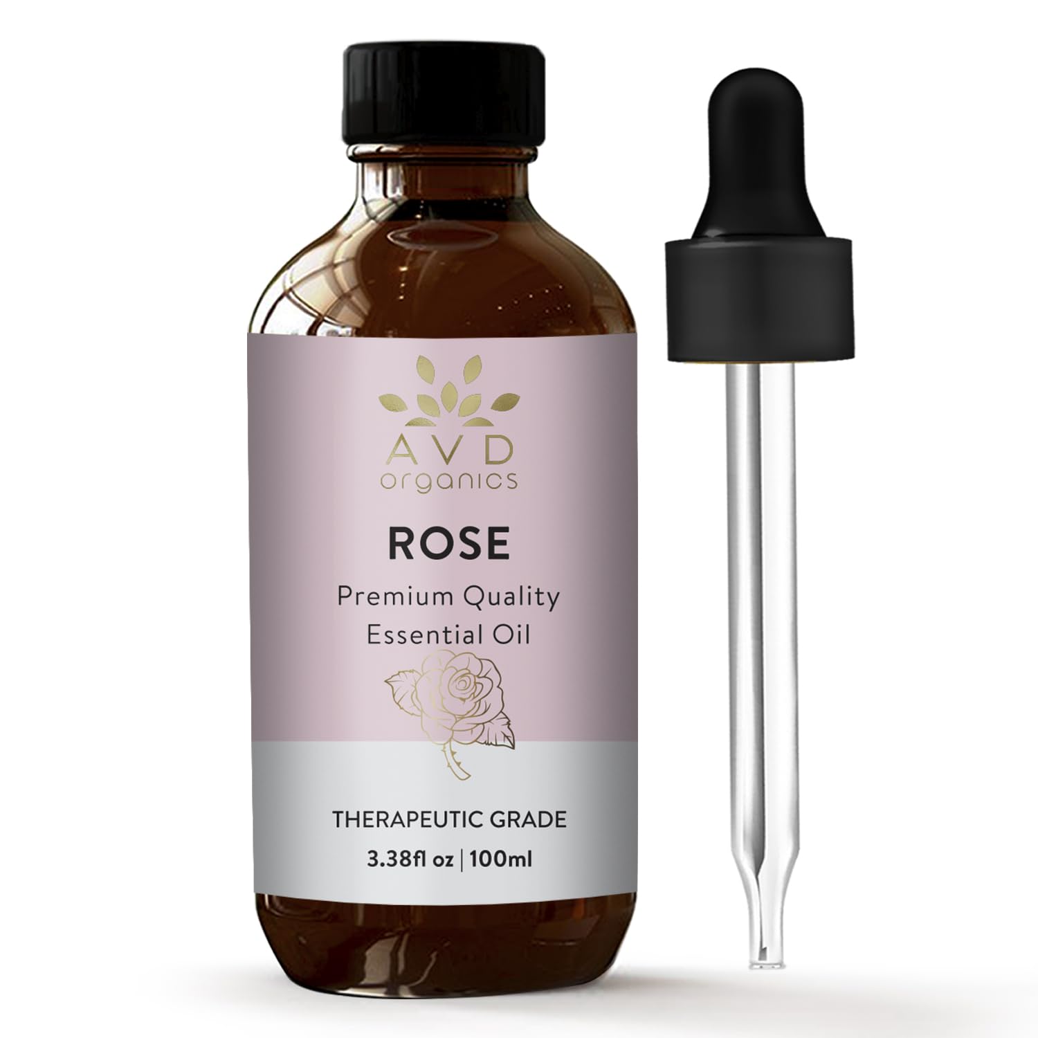 AVD Organics Rose Essential Oil for Diffuser - Premium Quality Therapeutic Grade Rose Oil AVD ORGANICSAu supplements