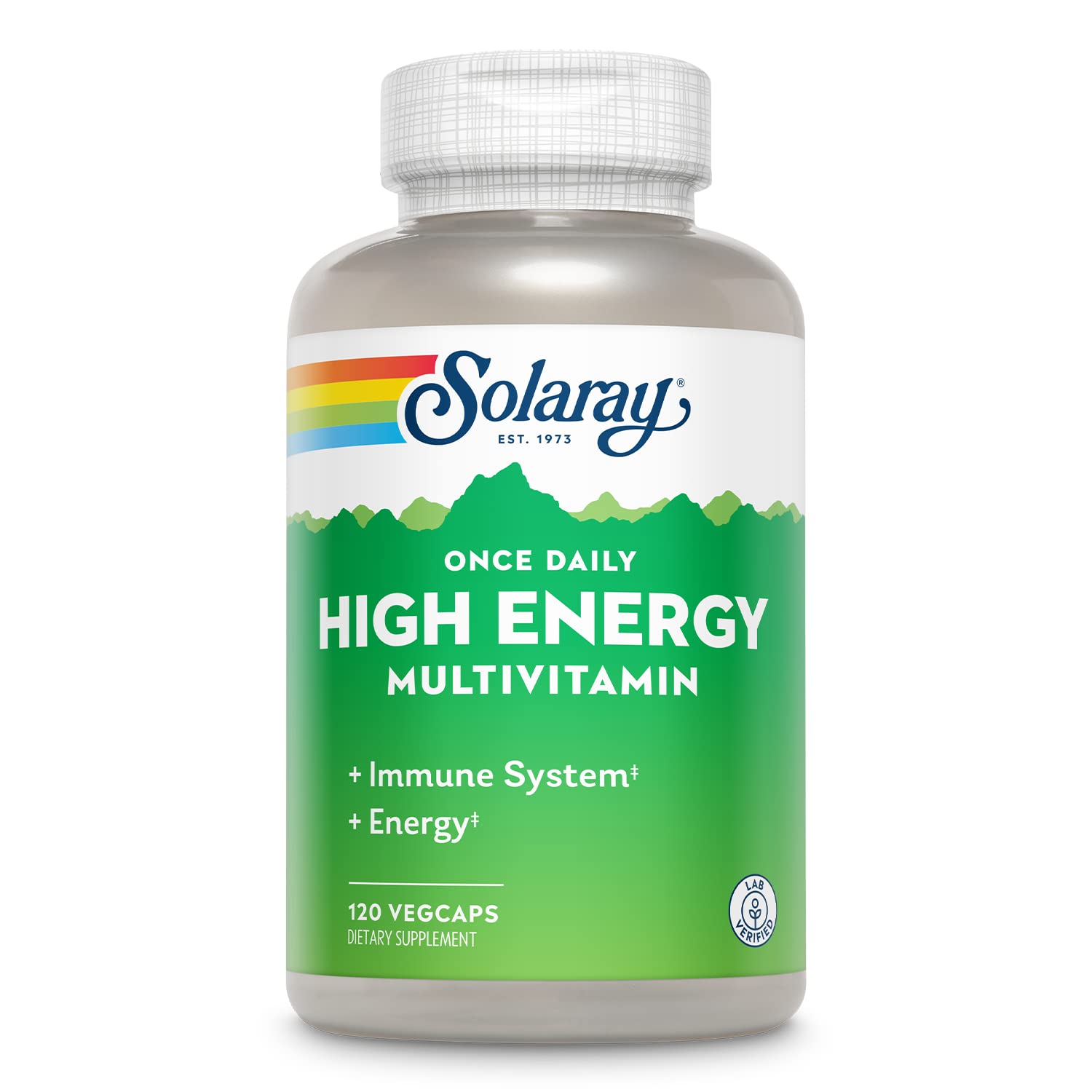 SOLARAY Once Daily High Energy Multivitamin for Women and Men - Energy Supplements - Immune Support w/Vitamin C, A, D and E, Vitamin B Complex SOLARAYAu supplements