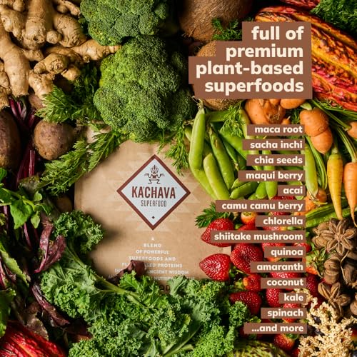 Ka’Chava All-In-One Nutrition Shake Blend, Chocolate, 85+ Superfoods, Nutrients & Plant Ka'ChavaUS supplements