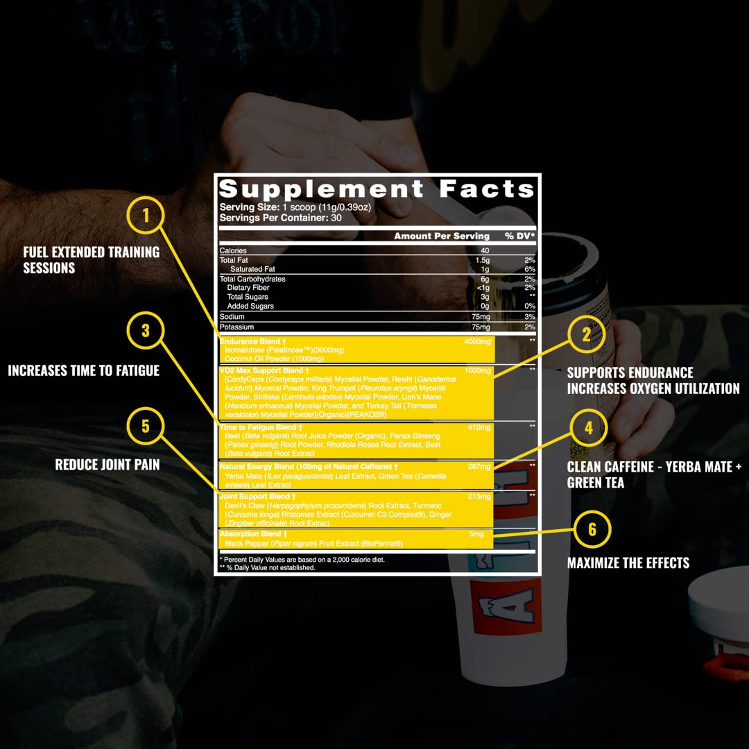 ATH PRE, Natural Plant Based Pre Workout, Low Caffeine, Low Stim, Pump, Clean Ingredients ATHUS supplements
