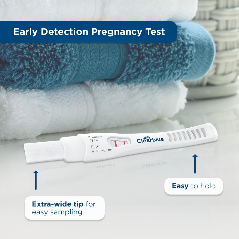 Clearblue Early Detection Pregnancy Test, 3 Ct ClearblueUS supplements