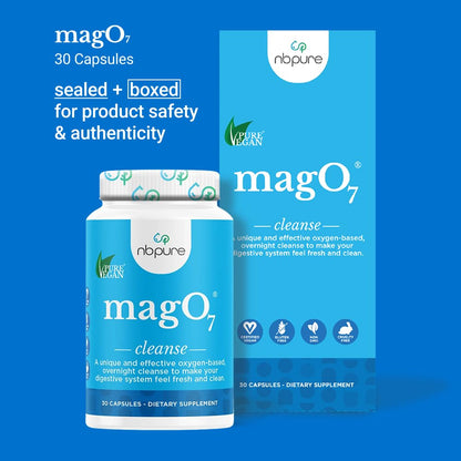 nbpure Mag O7 Oxygen Digestive System and Colon Cleanse and Detox Capsules nbpureUS supplements