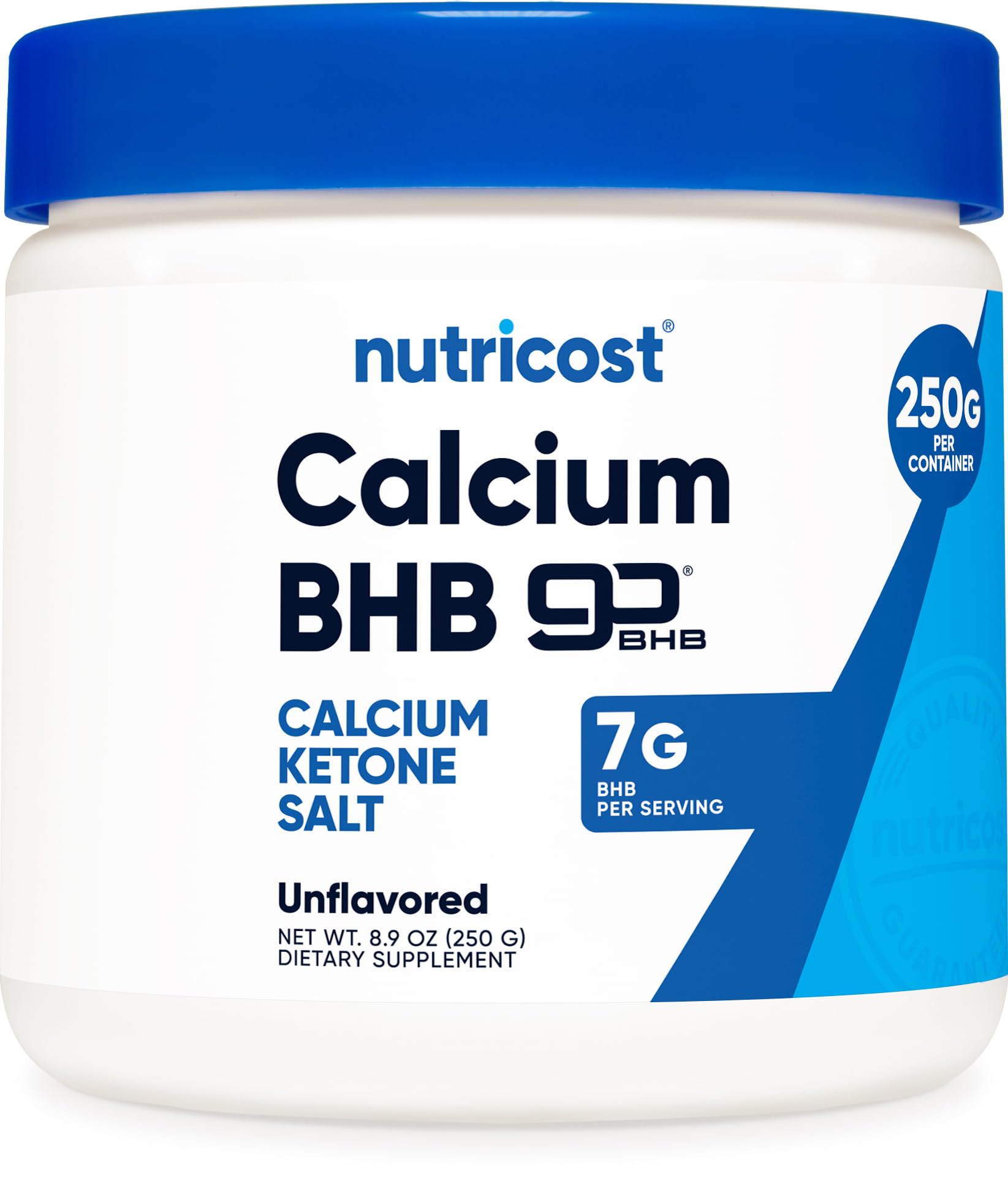 Nutricost Calcium BHB (250g) Unflavored - Calcium Ketone Salt - Non-GMO Gluten-Free NutricostAu supplements