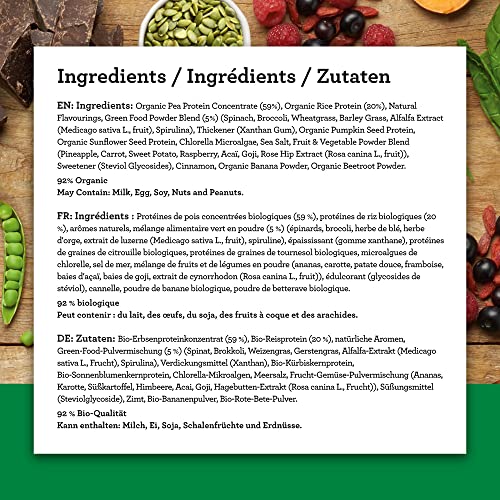 Amazing Grass Protein Superfood, Organic Vegan Protein Powder with Fruit and Vegetables Amazing GrassAu supplements