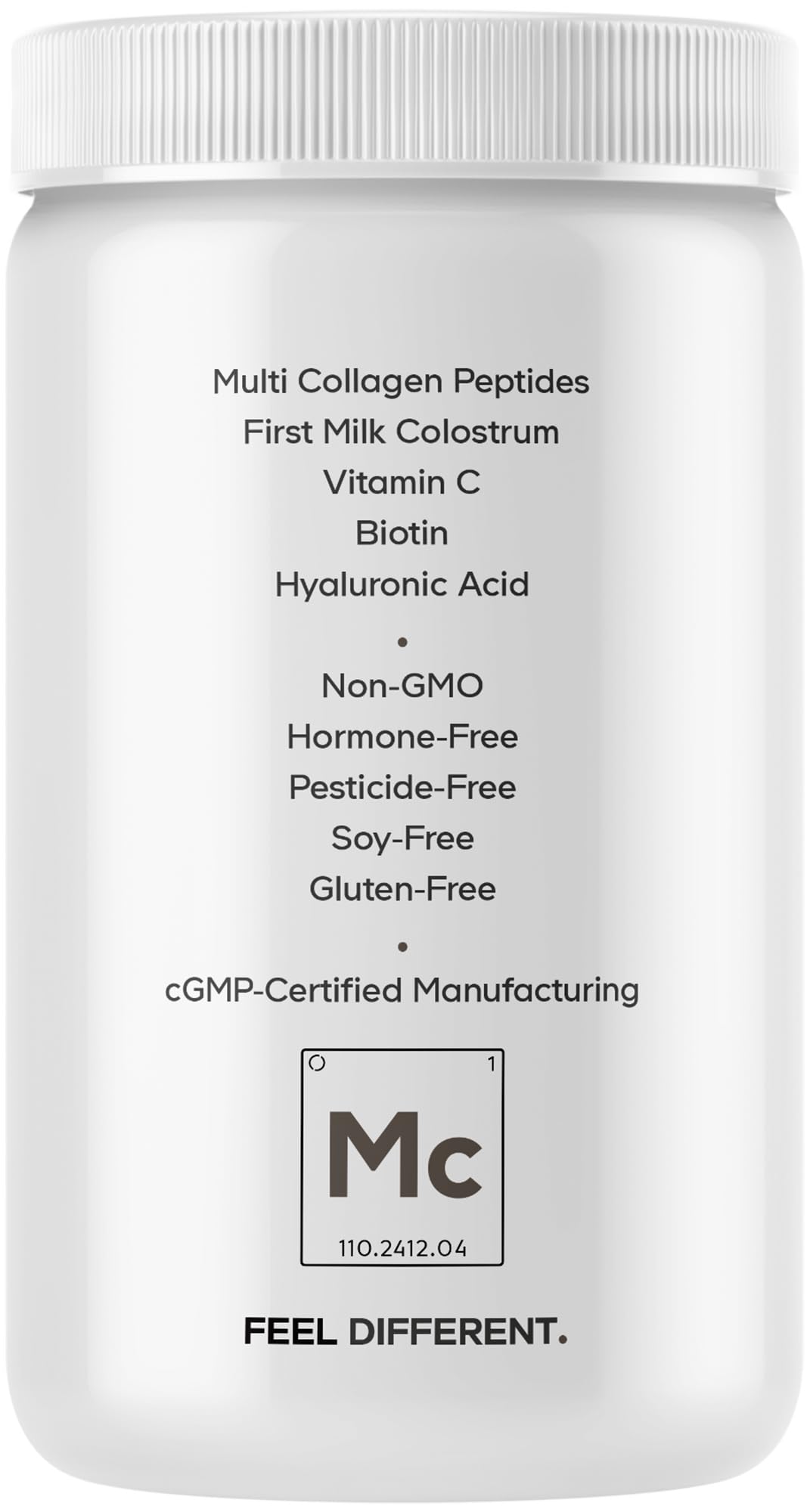 Codeage Multi Collagen Colostrum Powder Platinum - Hydrolyzed Grass-Fed Bovine Collagen Peptides, Grass-Fed Bovine Colostrum Supplement, Vitamin C, Biotin, Hyaluronic Acid, Lactoferrin - 13.4 Oz. CodeageAu supplements