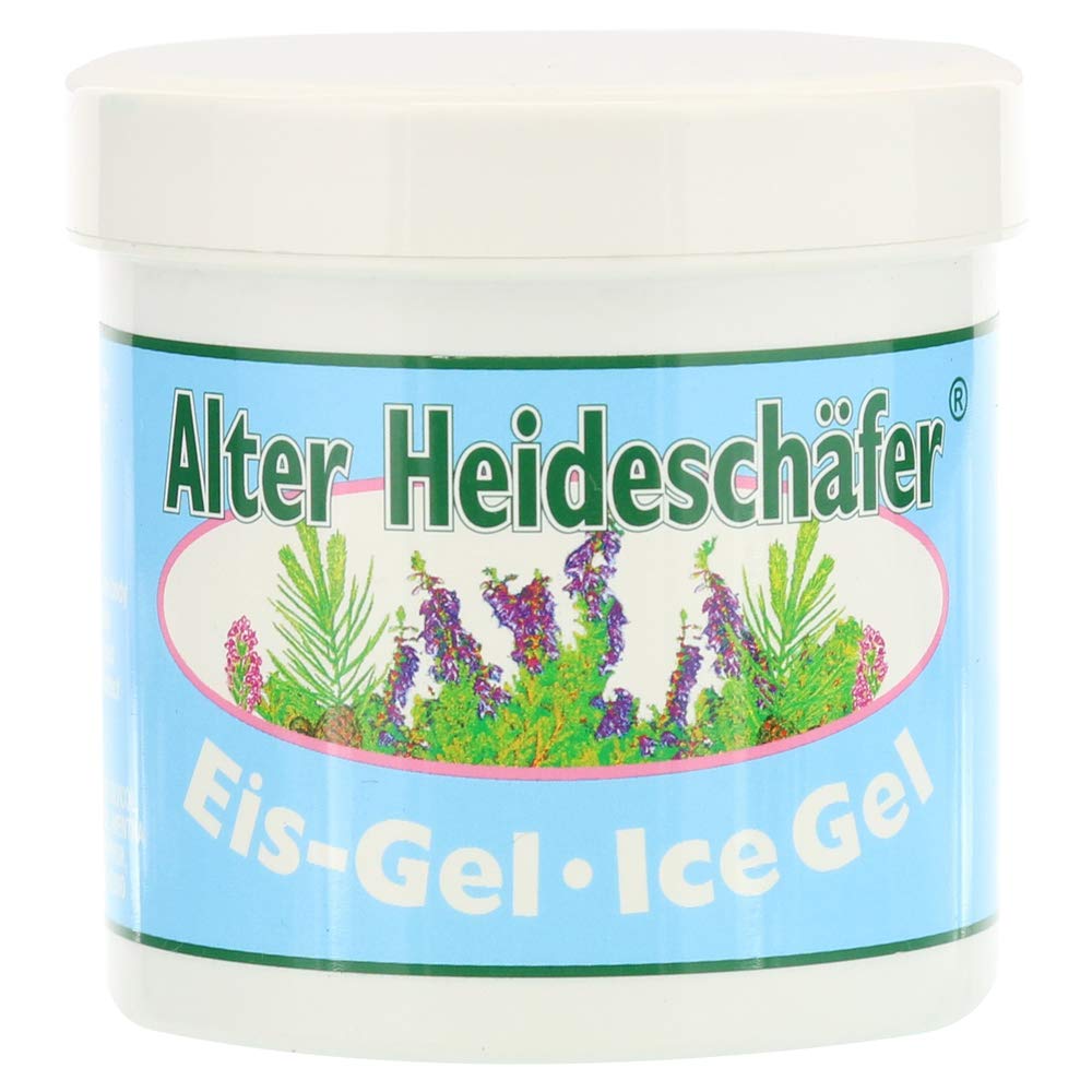 Ice-Gel with Peppermint, Campher & Menthol for Headaches, Stiff Neck, Joints, Muscles - Cooling & Soothing- Large 250ml Tub by Krauterhof BetzAu supplements