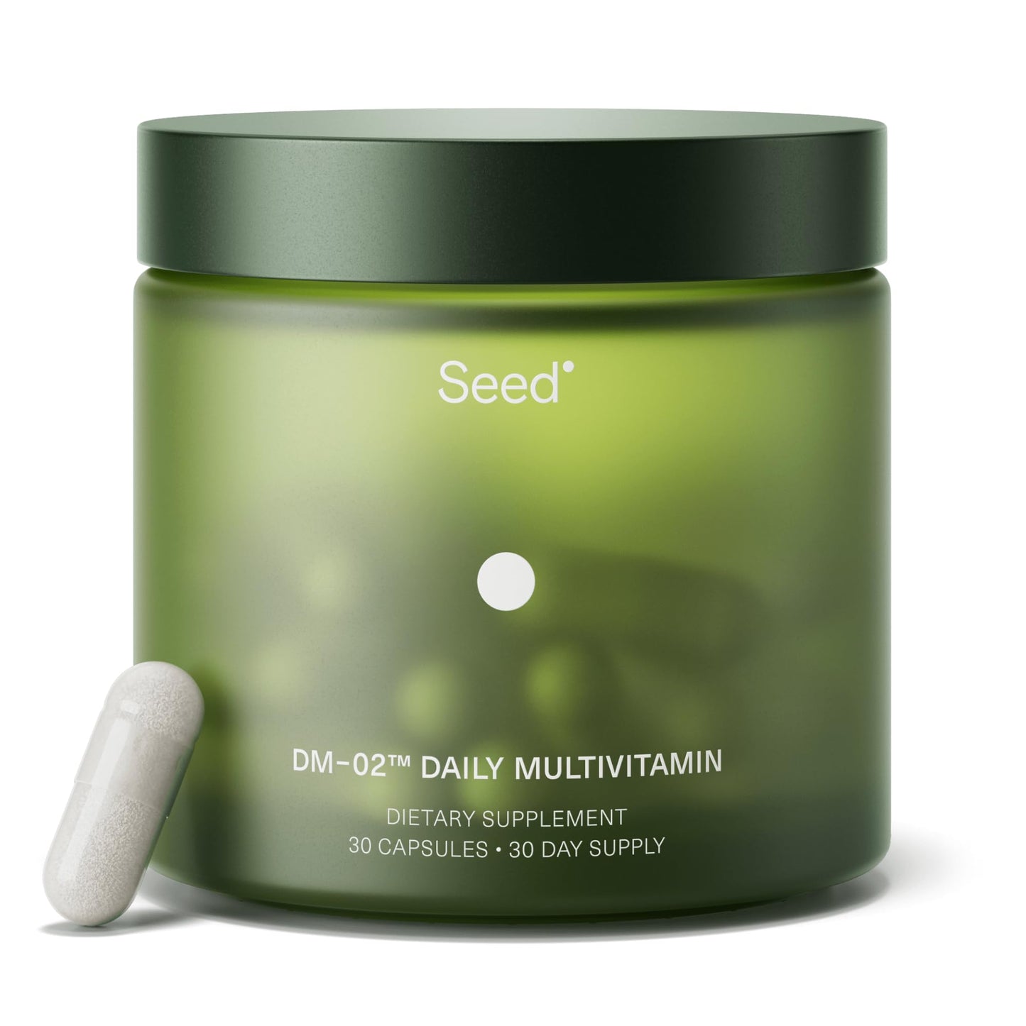 Seed DM-02 Daily Multivitamin - 100% DV Essential Vitamins and Minerals for Women & Men - Helps Fill Daily Nutrient Gaps - Immune, Bone, Hair, Skin & Nails Health - Vegan - 30 Capsules (30-Day Supply) Visit the Seed StoreUS supplements