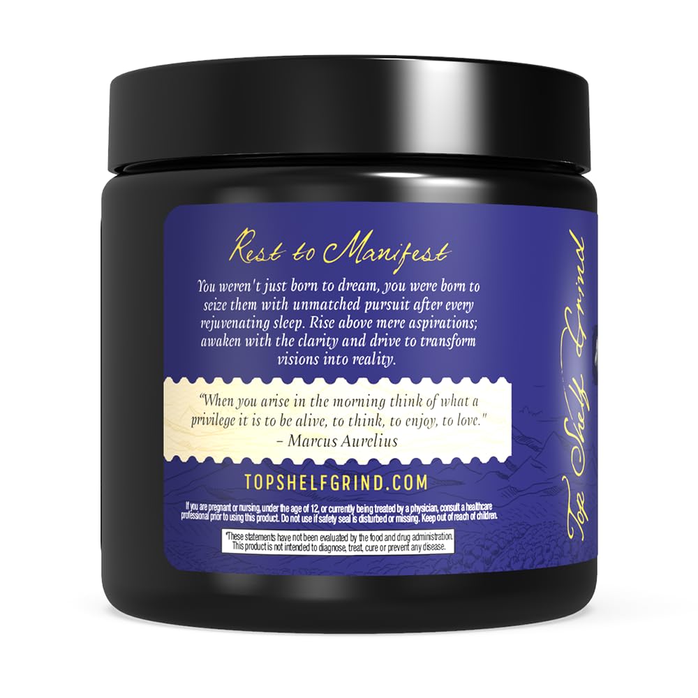 Advanced Sleep Supplement for Men, Nootropic Night Time Burner & Anabolic Recovery Join Top Shelf GrindUS supplements