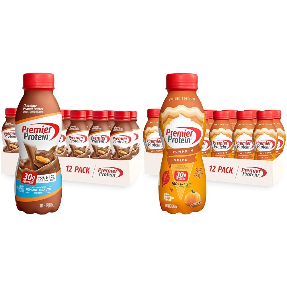 Premier Protein Shake & Shake Limited Edition 30g 1g Sugar 24 Vitamins Minerals Nutrients Premier ProteinUS supplements
