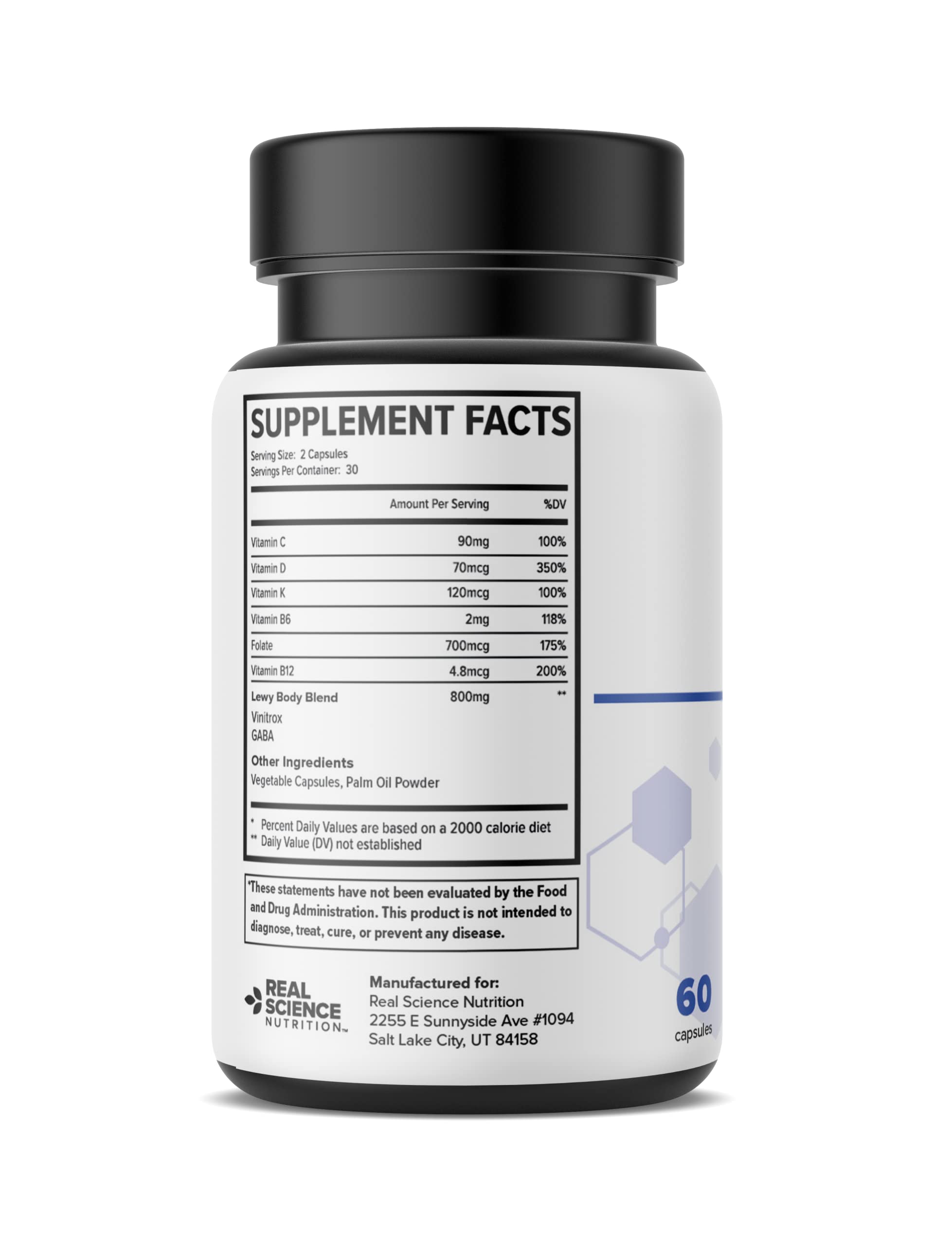 Real Science Nutrition Offers Lew-X - A Nutritional Supplement Formulated for Lewy Body Relief to Support Memory & Clarity, Cognitive Enhancement, Relieve Tremors, Shaking, and Muscle Stiffness, Real Science NutritionAu supplements