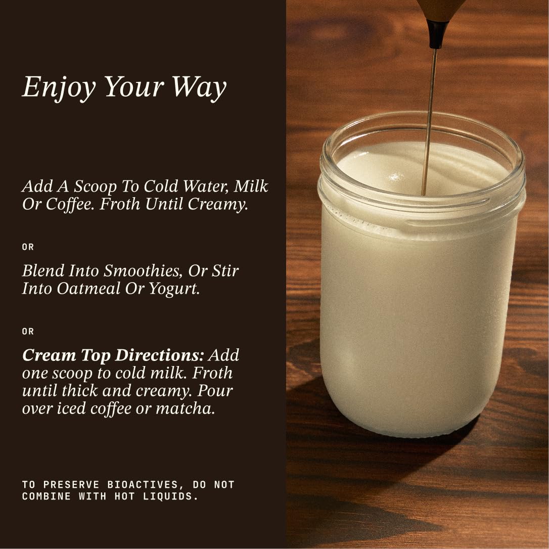 Cowboy - The Exclusive 1st Milking, Whole, Grass Fed Colostrum Supplement for Full Body Health - Bovine Colostrum Powder Packed w/Bioactive Nutrients - Sugar Free (Vanilla, 40 Servings) COWBOY COLOSTRUMAu supplements