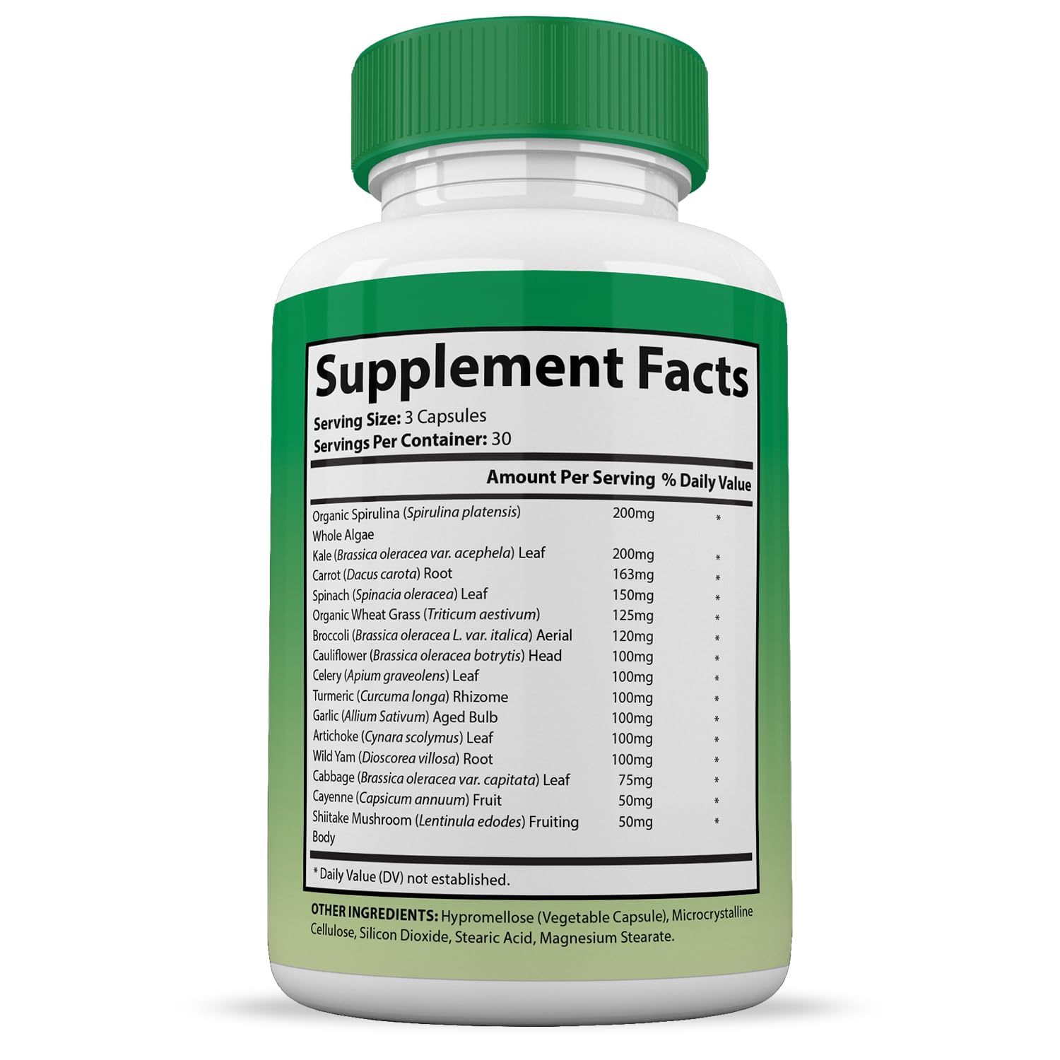 (20 Pack) Vital Fruits and Veggies Supplement Whole Food Red & Green Superfoods Justified LaboratoriesUS supplements