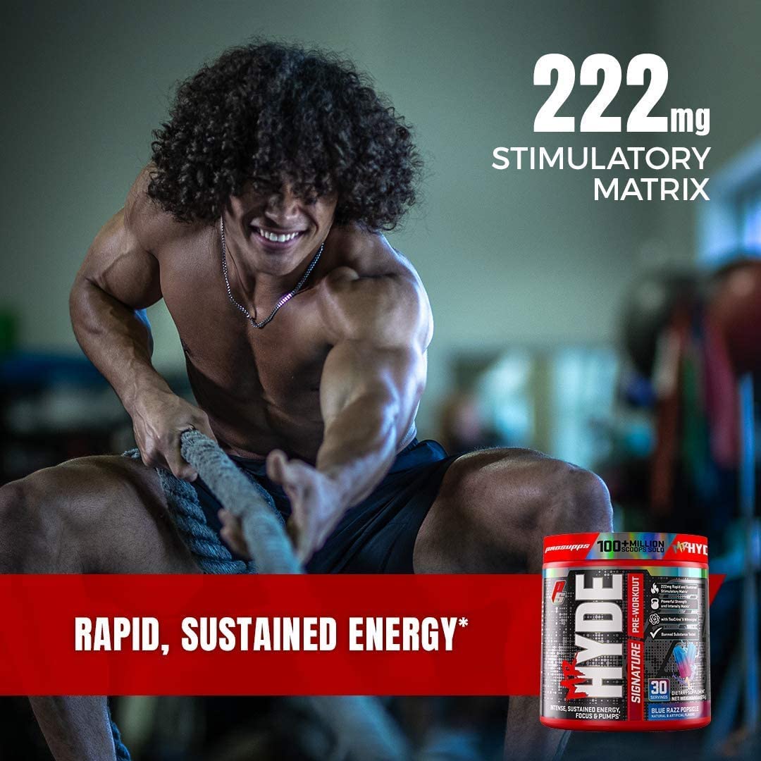 PROSUPPS Mr. Hyde Signature Blue Razz and Hyde Max Pump Blue Razz Bundle PROSUPPSAu supplements