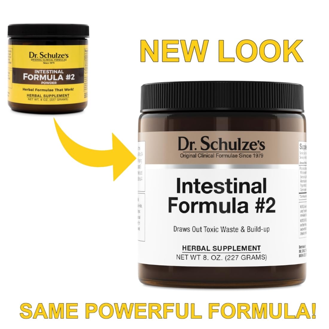 Dr. Schulze's | Intestinal Formula #2 | Herbal Colon Cleanse Formula | 8 Oz. Jar Dr. Schulze'sUS supplements