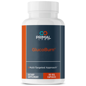 Primal Labs GlucoBurn Support Supplement with White Mulberry Leaf Extract and Alpha Lipoic Acid, 90 Veg capsules Primal LabsAu supplements