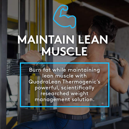RSP Nutrition QuadraLean Thermogenic Fat Burner for Men & Women, Weight Loss Supplement RSP NUTRITIONUS supplements